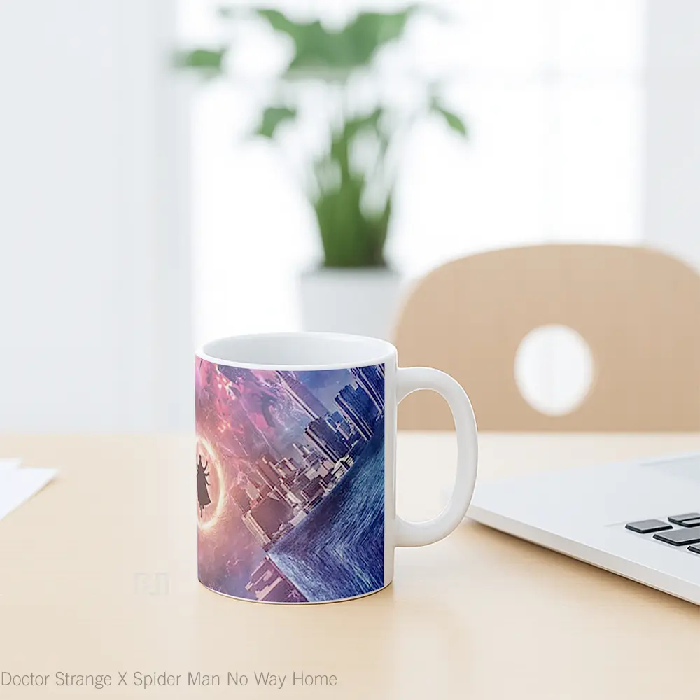 Mug Doctor Strange X Spider Man No Way Home Gelas Superhero - All-side / Desain