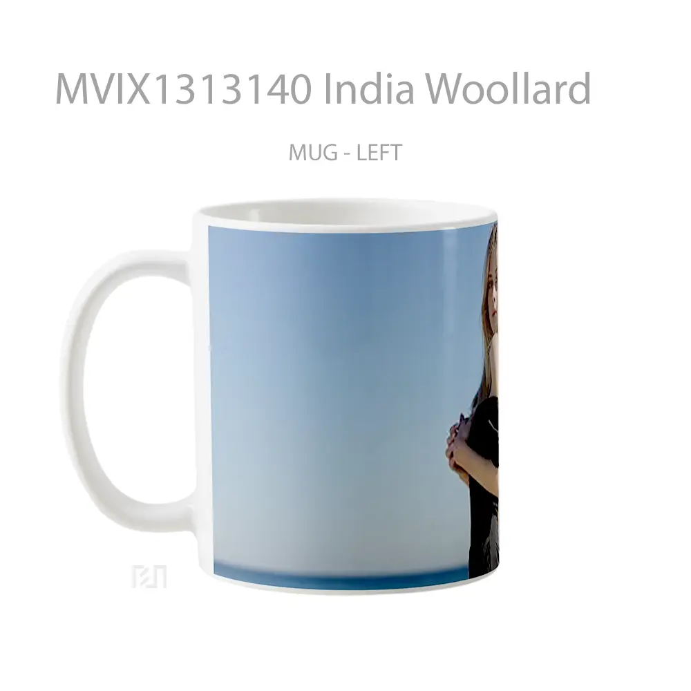Mug India Woollard Gelas Keramik Unik - All-side / Desain