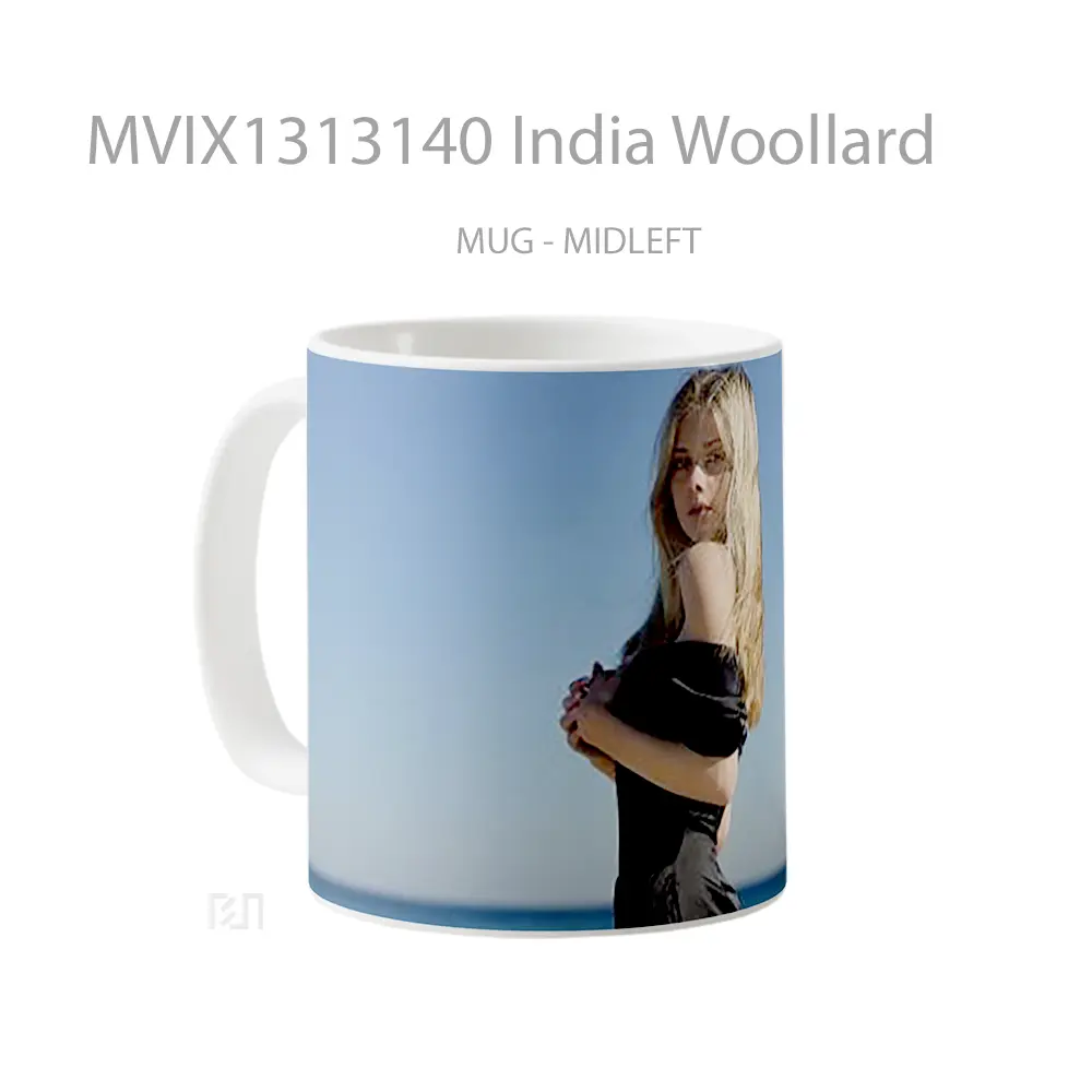 Mug India Woollard Gelas Keramik Unik - All-side / Desain