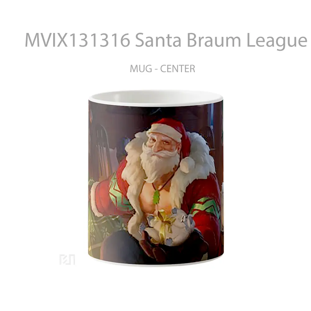 Mug Santa Braum League Of Legends Cangkir Gamer
