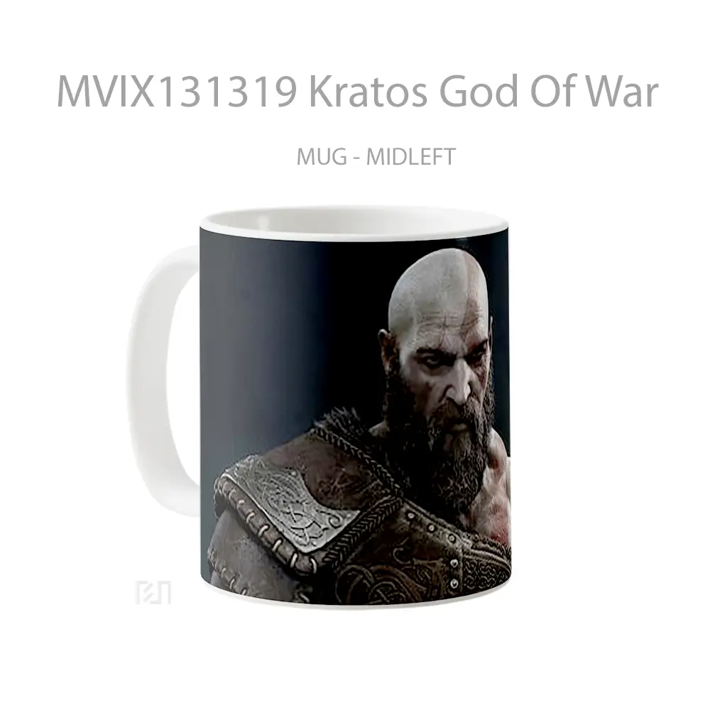 Mug Kratos God Of War Gelas Keramik Unik - All-side / Desain