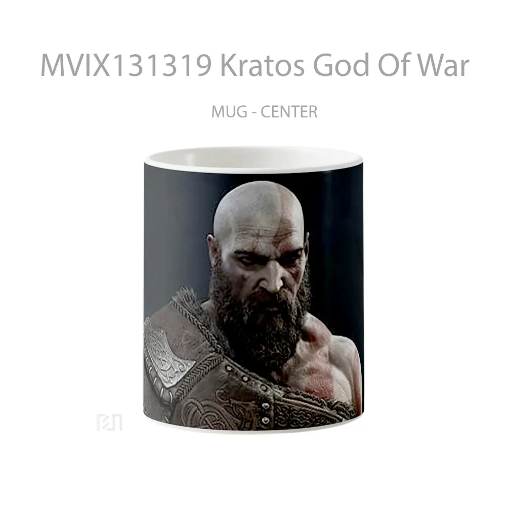 Mug Kratos God Of War Gelas Keramik Unik