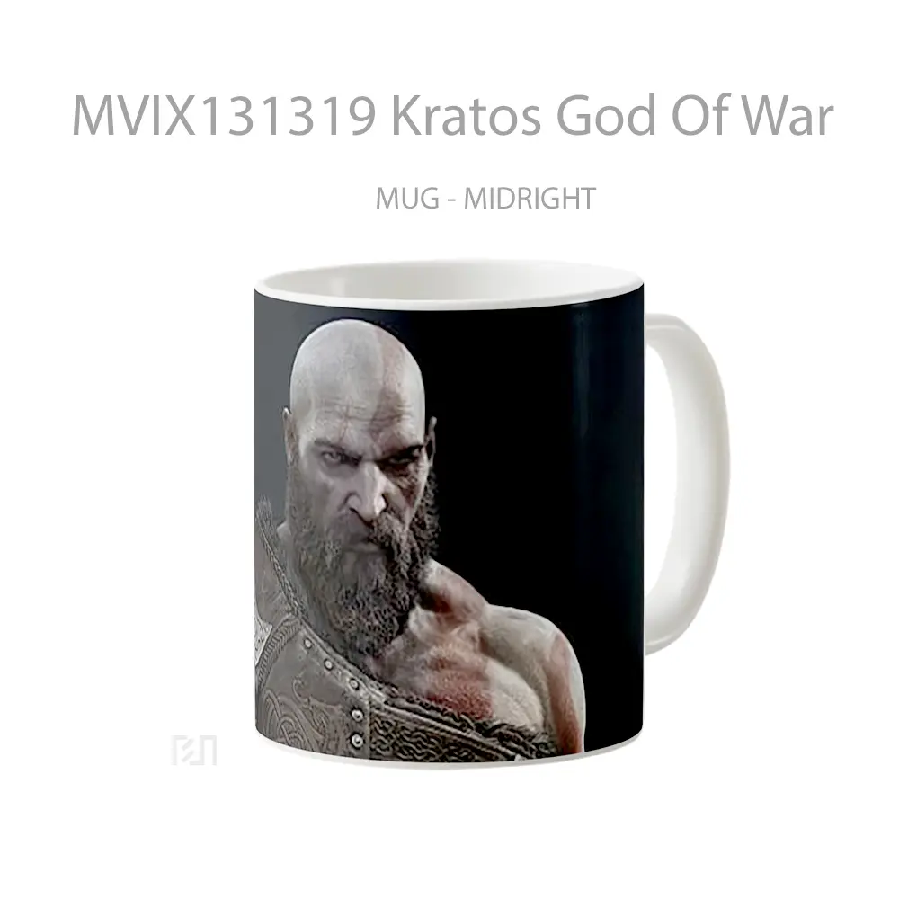 Mug Kratos God Of War Gelas Keramik Unik - All-side / Desain
