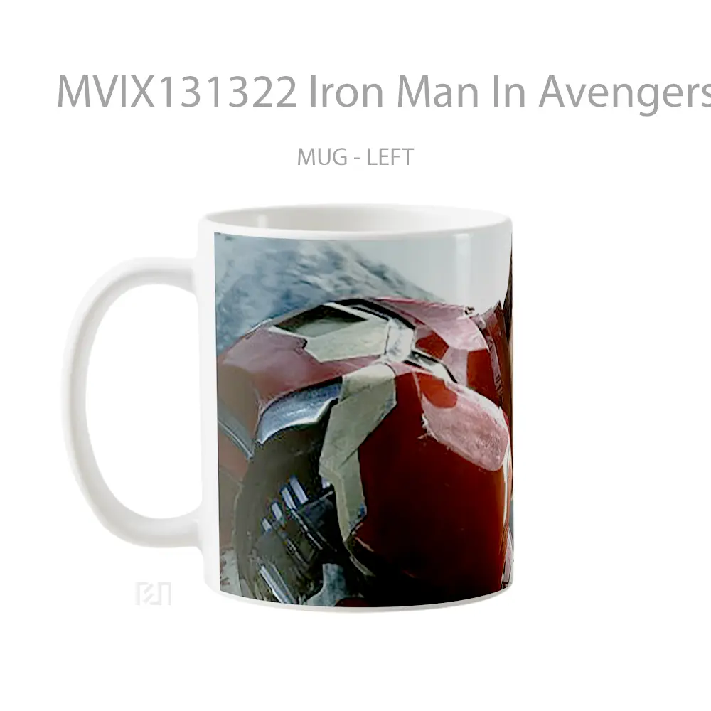 Mug Iron Man In Avengers Era Of Ultron Gelas Superhero - All-side / Desain