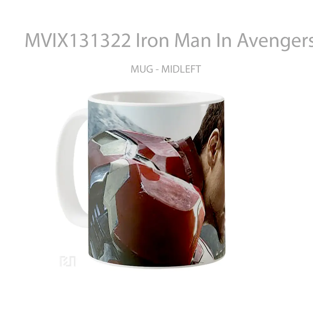Mug Iron Man In Avengers Era Of Ultron Gelas Superhero - All-side / Desain