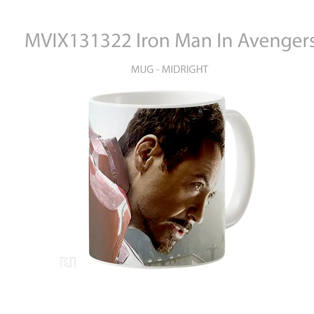 Mug Iron Man In Avengers Era Of Ultron Gelas Superhero - All-side / Desain