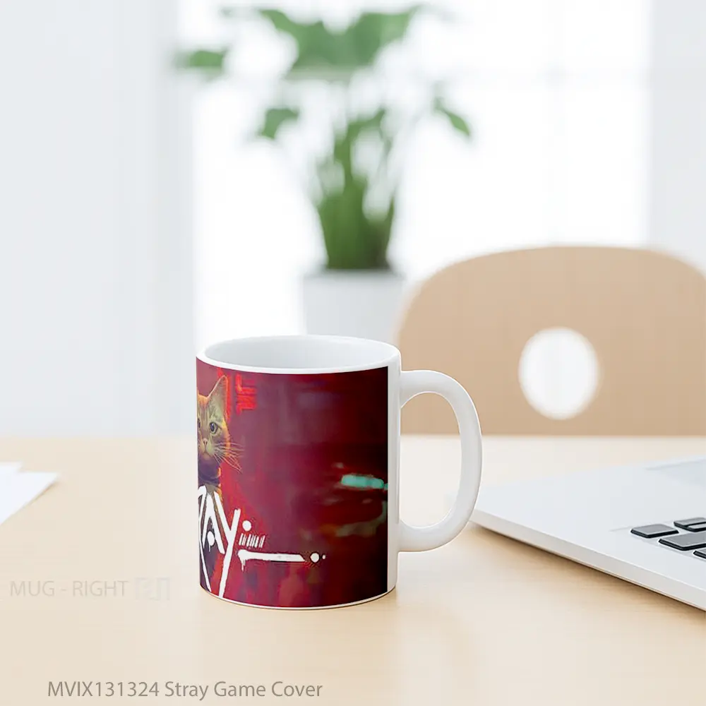 Mug Stray Game Cover Cangkir Gamer - All-side / Desain