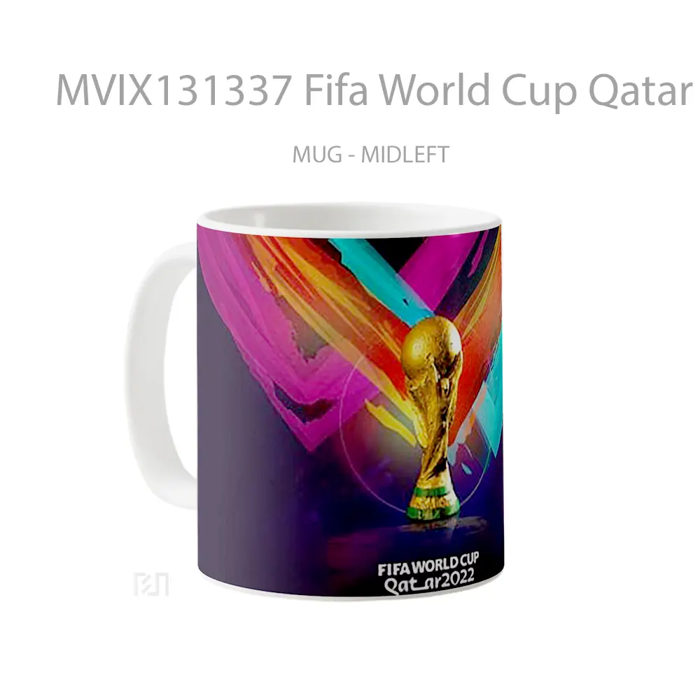 Mug Fifa World Cup Qatar 2022 V1 Gelas Keramik Unik - All-side / Desain