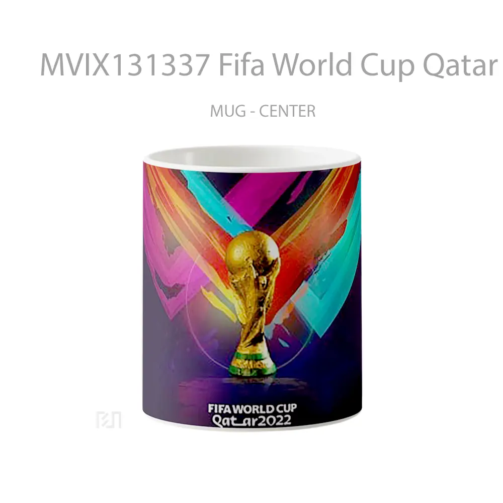 Mug Fifa World Cup Qatar 2022 V1 Gelas Keramik Unik