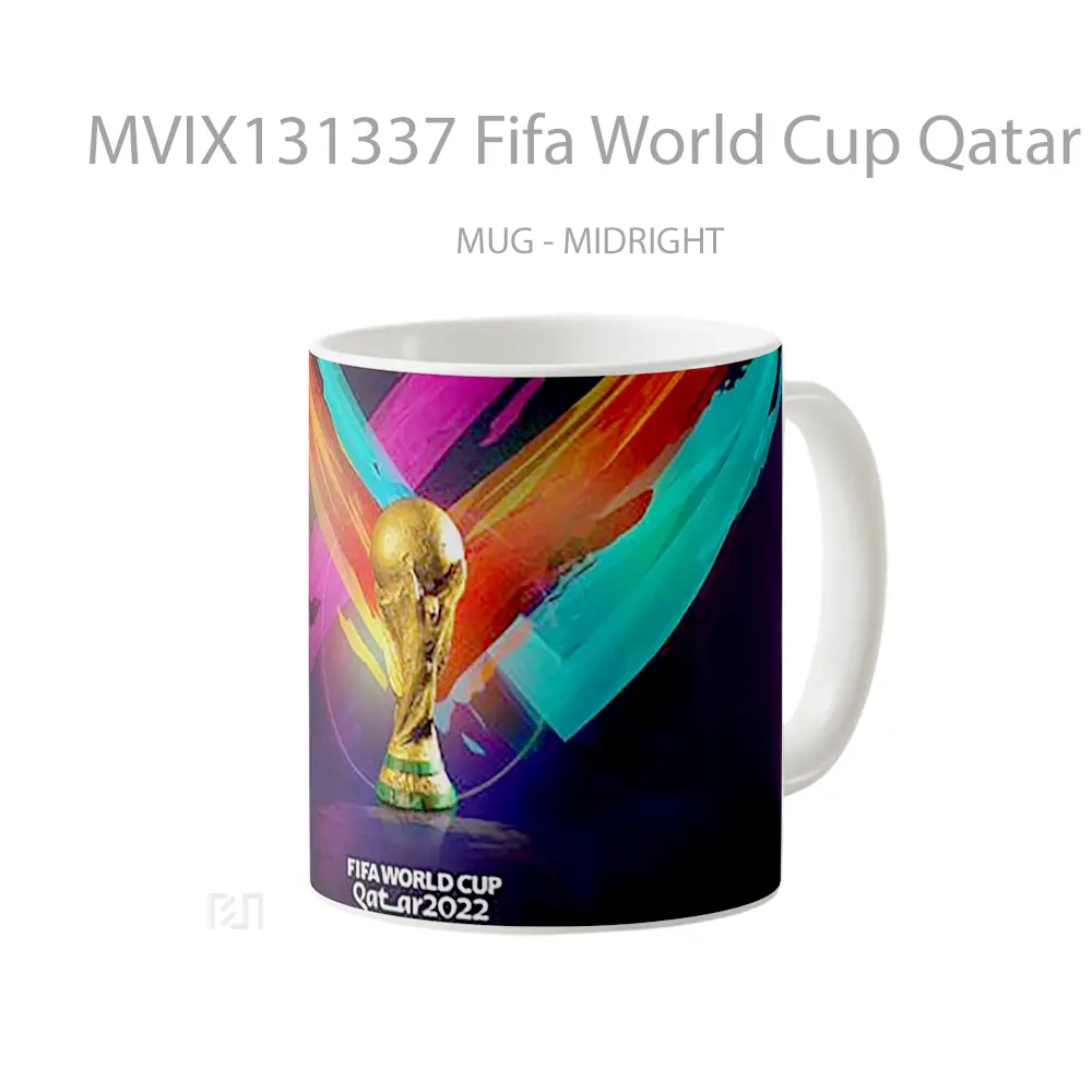 Mug Fifa World Cup Qatar 2022 V1 Gelas Keramik Unik - All-side / Desain