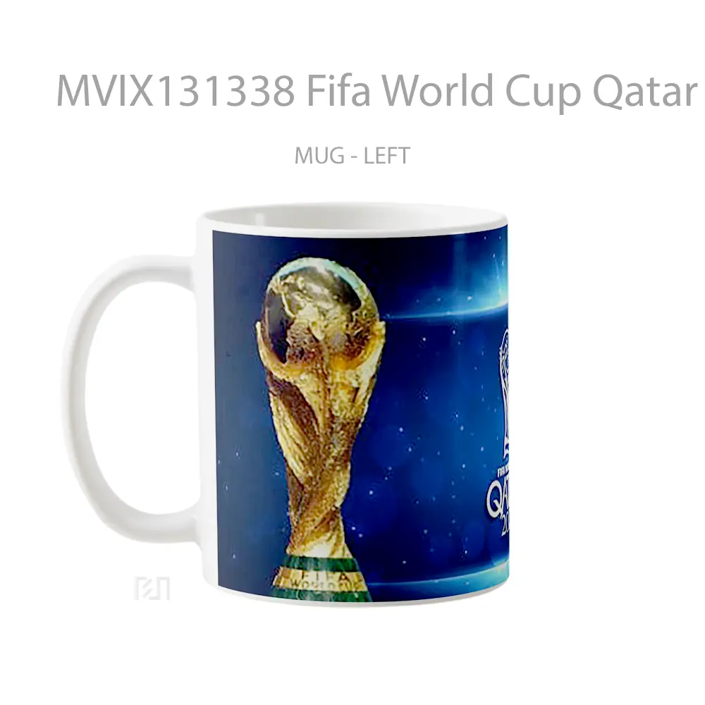 Mug Fifa World Cup Qatar 2022 V2 Gelas Keramik Unik - All-side / Desain