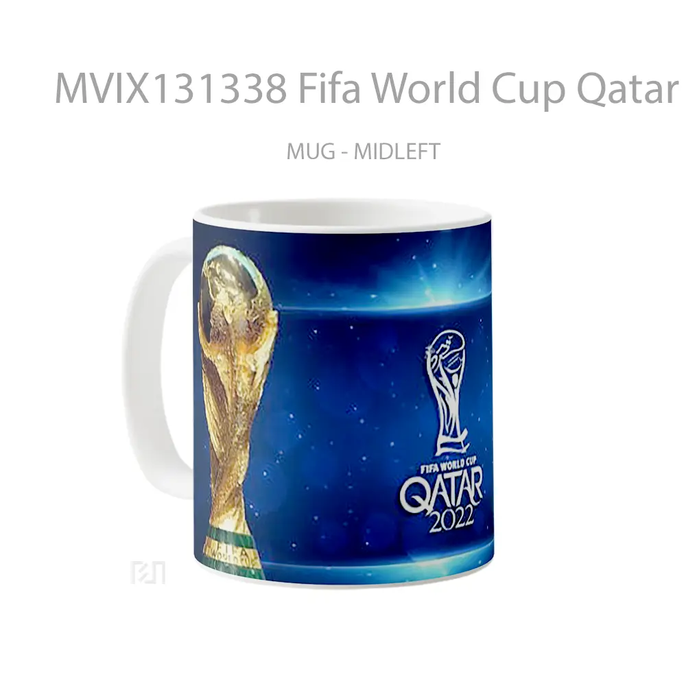 Mug Fifa World Cup Qatar 2022 V2 Gelas Keramik Unik - All-side / Desain