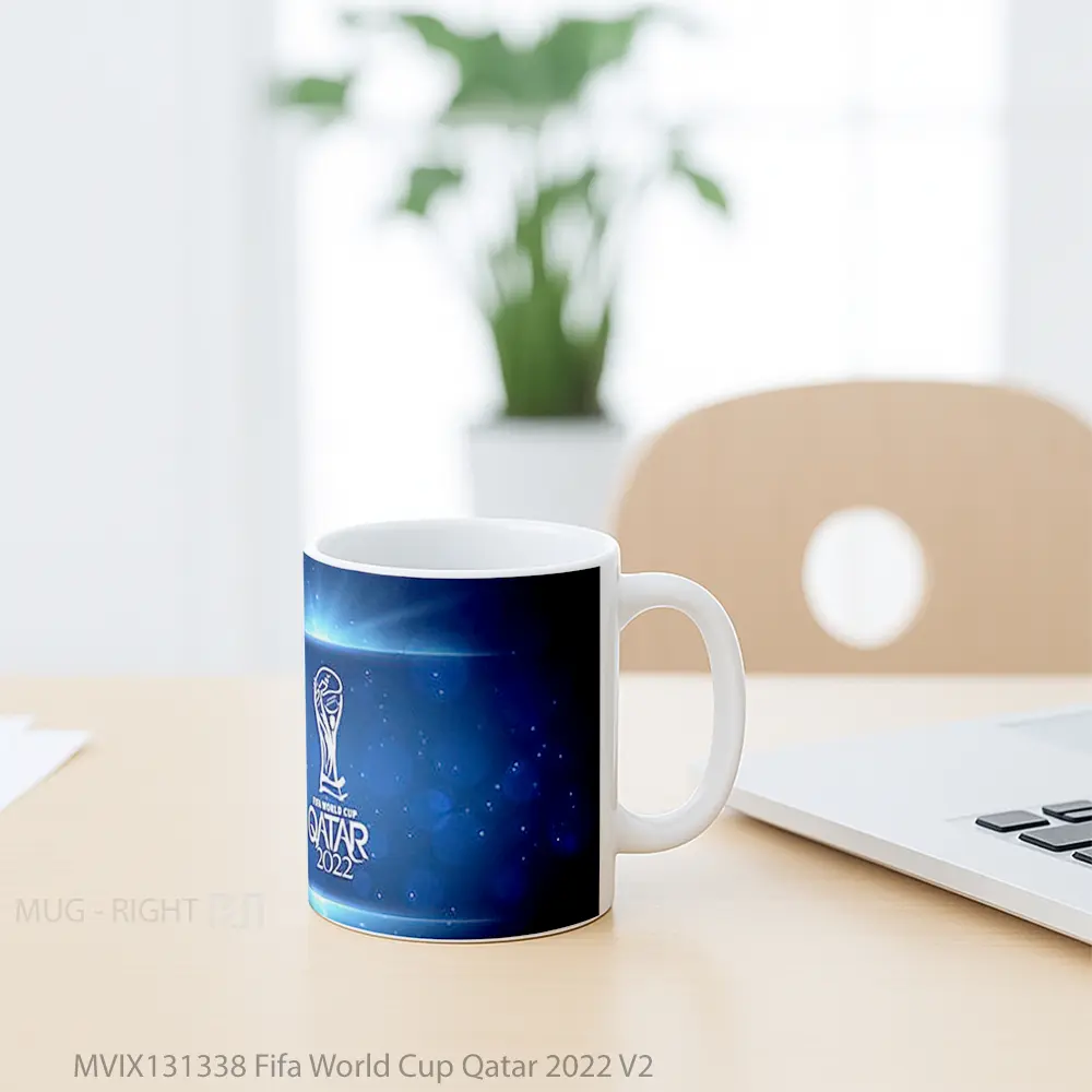 Mug Fifa World Cup Qatar 2022 V2 Gelas Keramik Unik - All-side / Desain