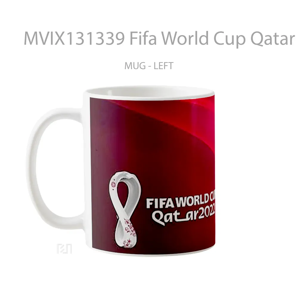 Mug Fifa World Cup Qatar 2022 V3 Gelas Keramik Unik - All-side / Desain