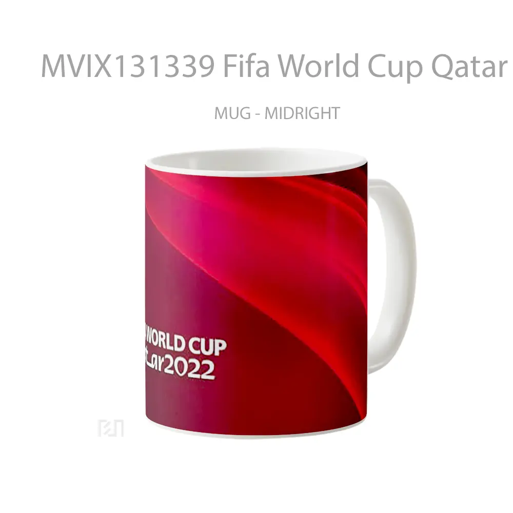 Mug Fifa World Cup Qatar 2022 V3 Gelas Keramik Unik - All-side / Desain