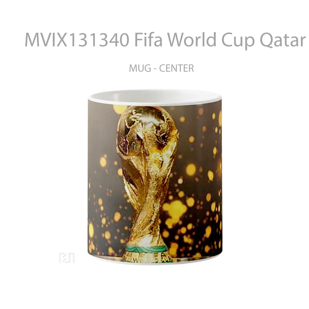 Mug Fifa World Cup Qatar 2022 Trophy Gelas Keramik Unik