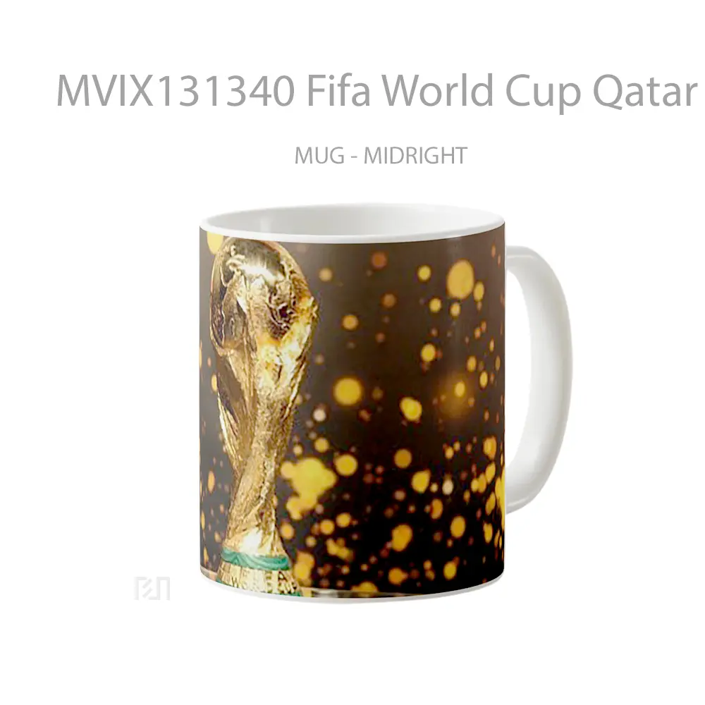 Mug Fifa World Cup Qatar 2022 Trophy Gelas Keramik Unik - All-side / Desain
