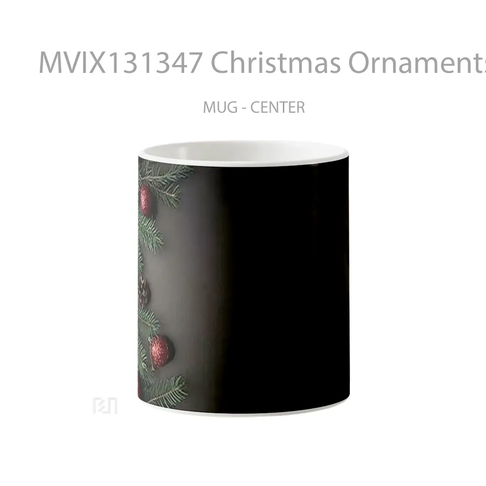 Mug Christmas Ornaments V1 Gelas Keramik Unik