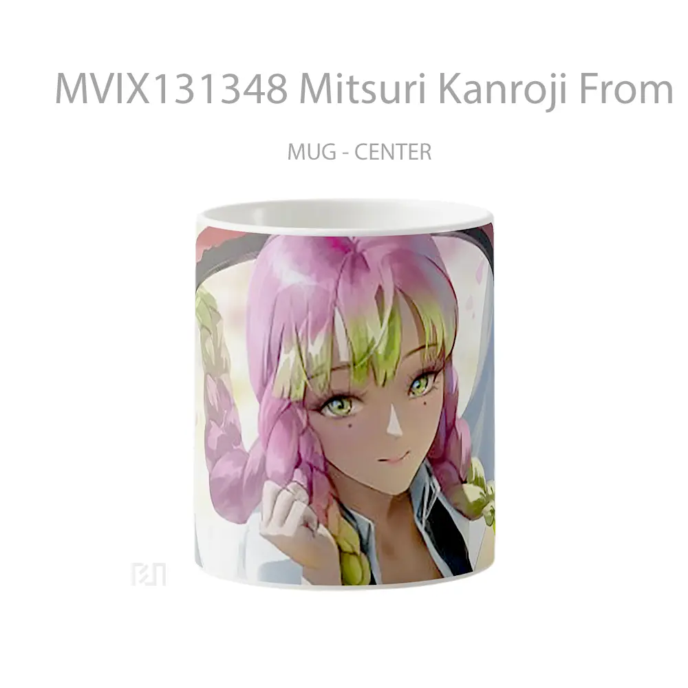 Mug Mitsuri Kanroji From Demon Slayer V1 Cangkir Anime