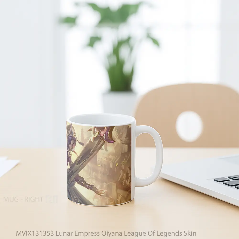 Mug Lunar Empress Qiyana League Of Legends Skin Cangkir Gamer - All-side / Desain