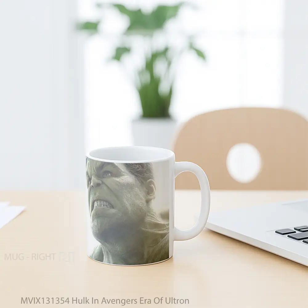 Mug Hulk In Avengers Era Of Ultron Gelas Superhero - All-side / Desain