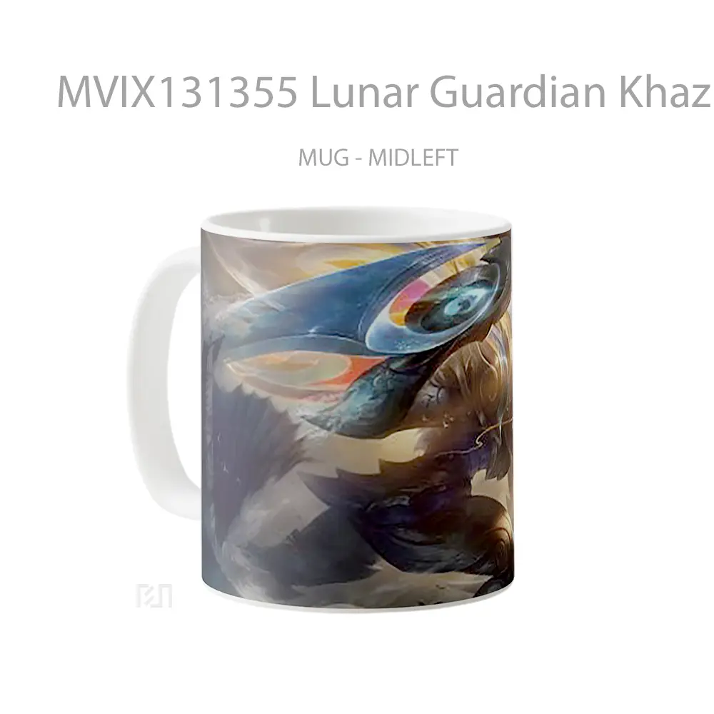 Mug Lunar Guardian Khazix League Of Legends Splash Art Cangkir Gamer - All-side / Desain