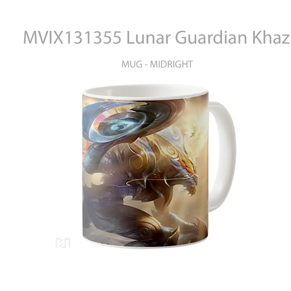 Mug Lunar Guardian Khazix League Of Legends Splash Art Cangkir Gamer - All-side / Desain