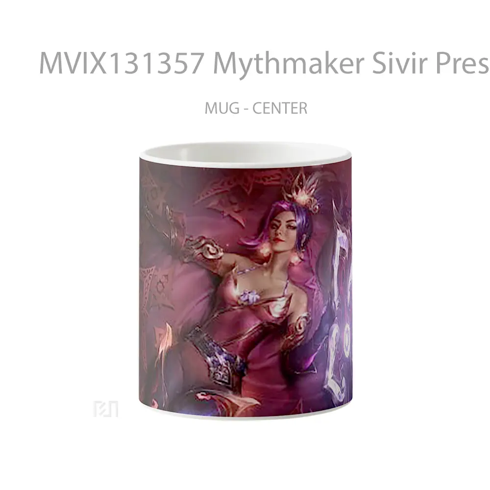 Mug Mythmaker Sivir Prestige League Of Legends Splash Art Cangkir Gamer