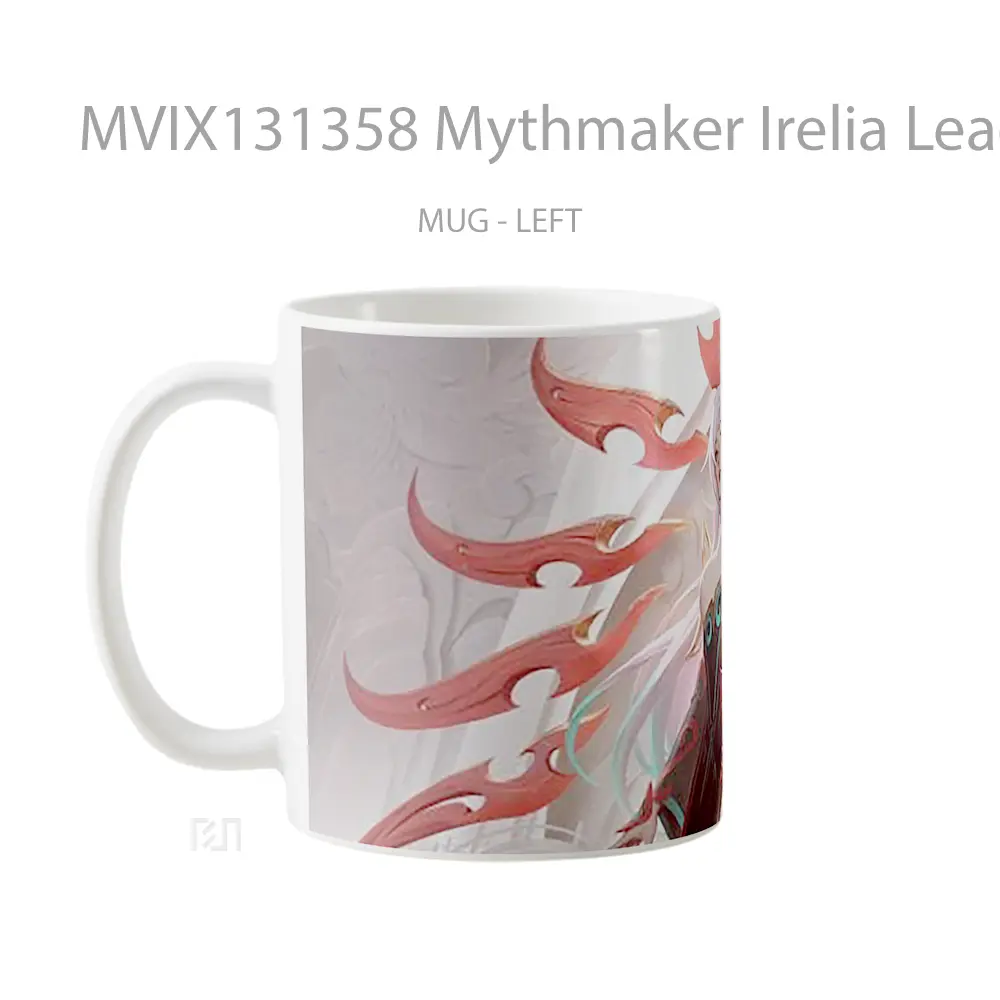 Mug Mythmaker Irelia League Of Legends Splash Art Cangkir Gamer - All-side / Desain