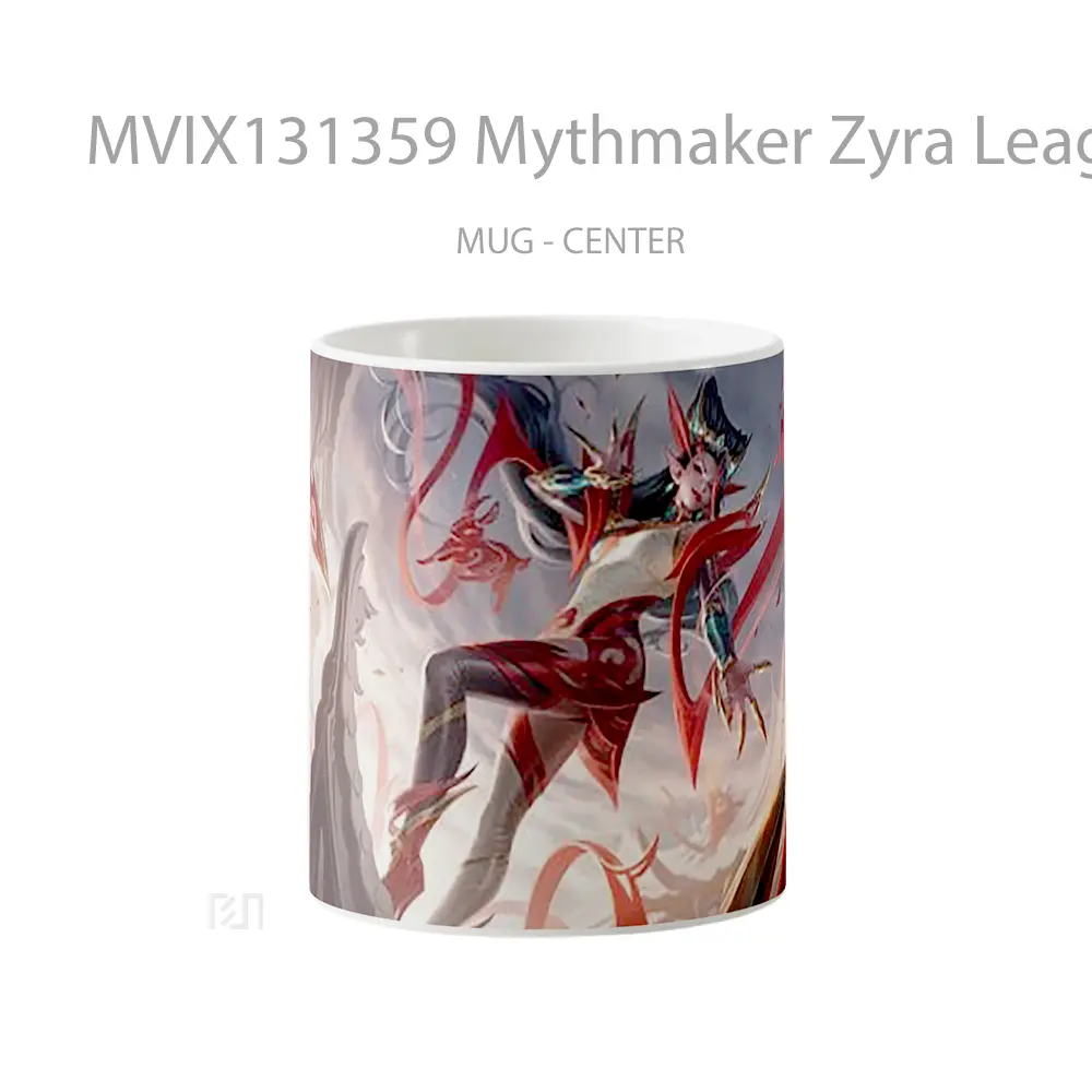 Mug Mythmaker Zyra League Of Legends Splash Art Cangkir Gamer