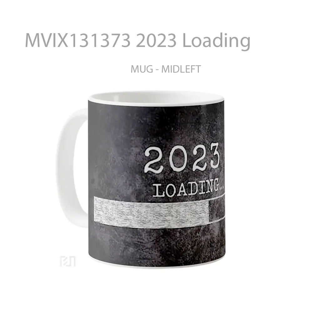 Mug 2023 Loading Gelas Keramik Unik - All-side / Desain