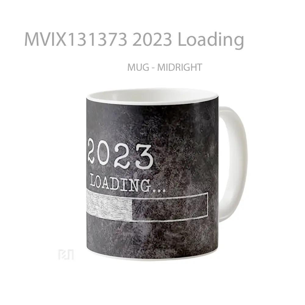 Mug 2023 Loading Gelas Keramik Unik - All-side / Desain