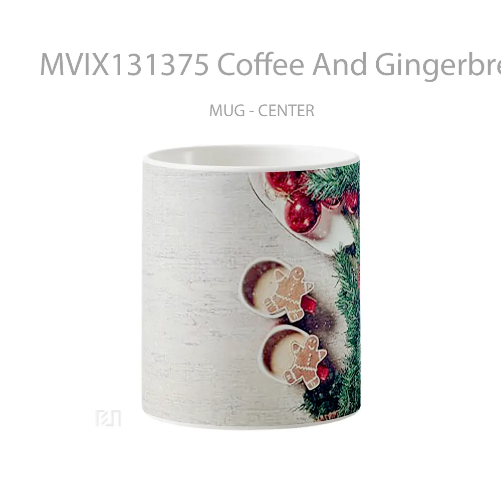 Mug Coffee And Gingerbread Cookies With Christmas Decorations Cangkir Kopi