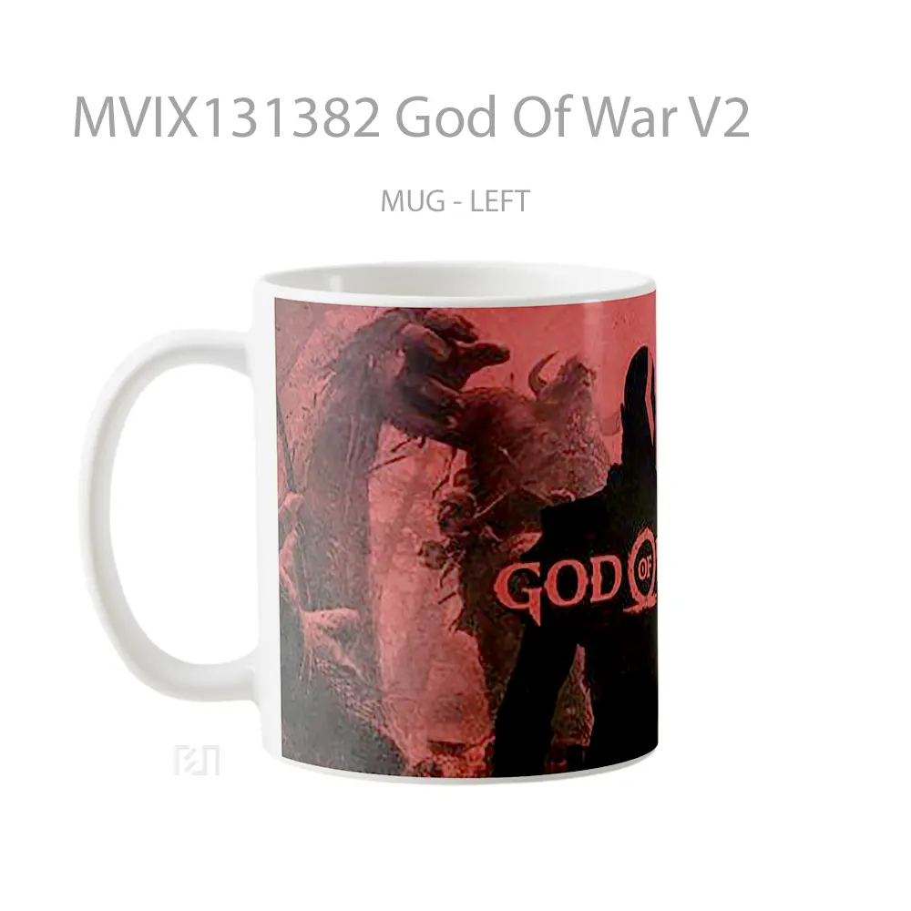 Mug God Of War V2 Gelas Keramik Unik - All-side / Desain