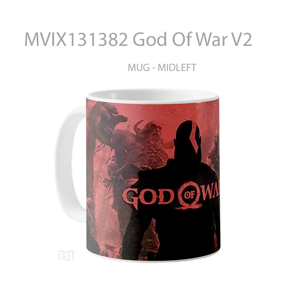 Mug God Of War V2 Gelas Keramik Unik - All-side / Desain