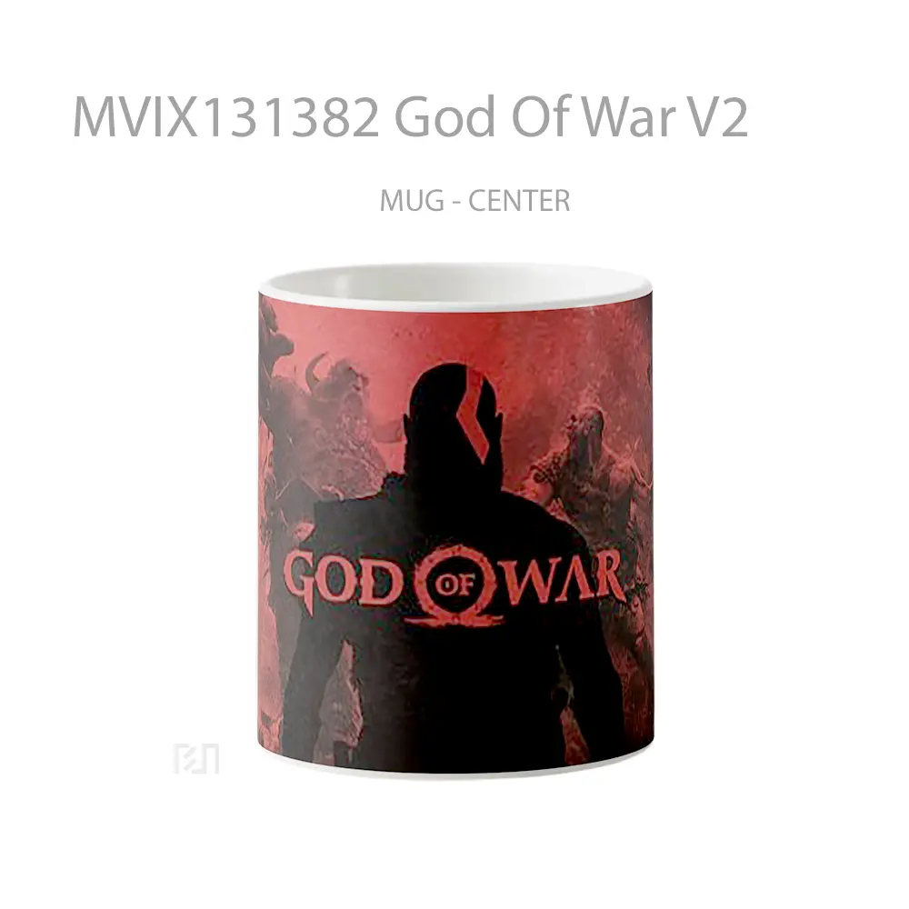 Mug God Of War V2 Gelas Keramik Unik