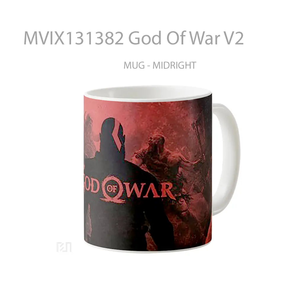 Mug God Of War V2 Gelas Keramik Unik - All-side / Desain