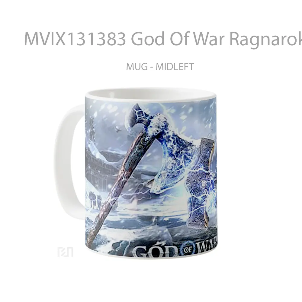 Mug God Of War Ragnarok V2 Gelas Keramik Unik - All-side / Desain