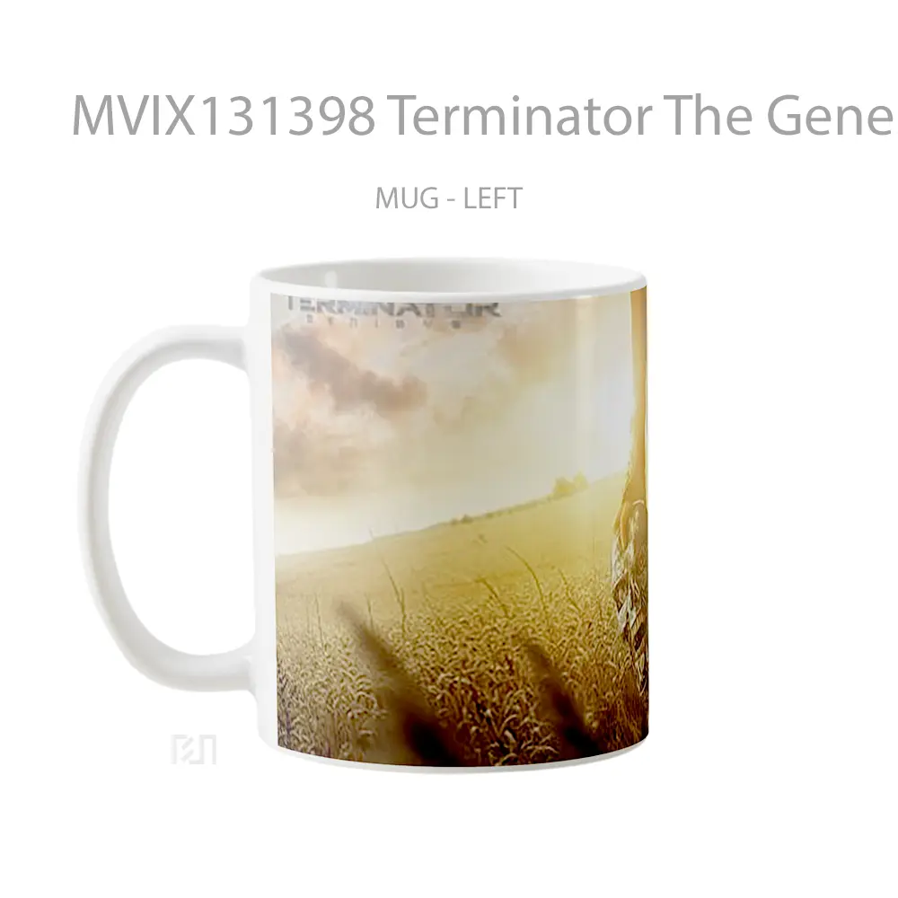 Mug Terminator The Genesis Gelas Film - All-side / Desain