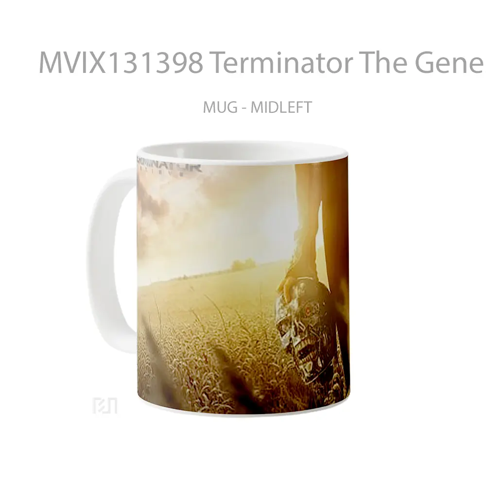 Mug Terminator The Genesis Gelas Film - All-side / Desain