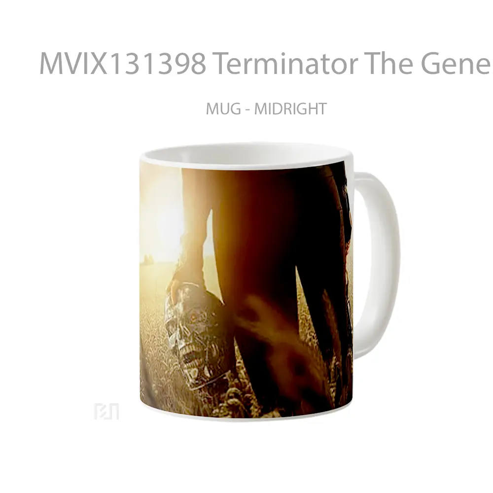 Mug Terminator The Genesis Gelas Film - All-side / Desain