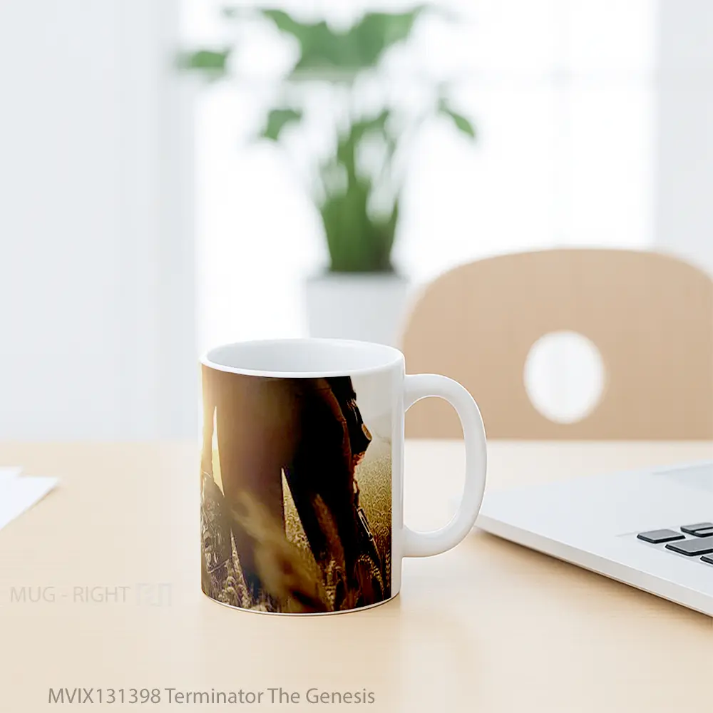 Mug Terminator The Genesis Gelas Film - All-side / Desain