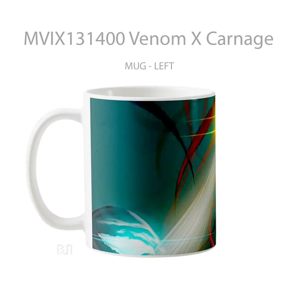 Mug Venom X Carnage Gelas Superhero - All-side / Desain