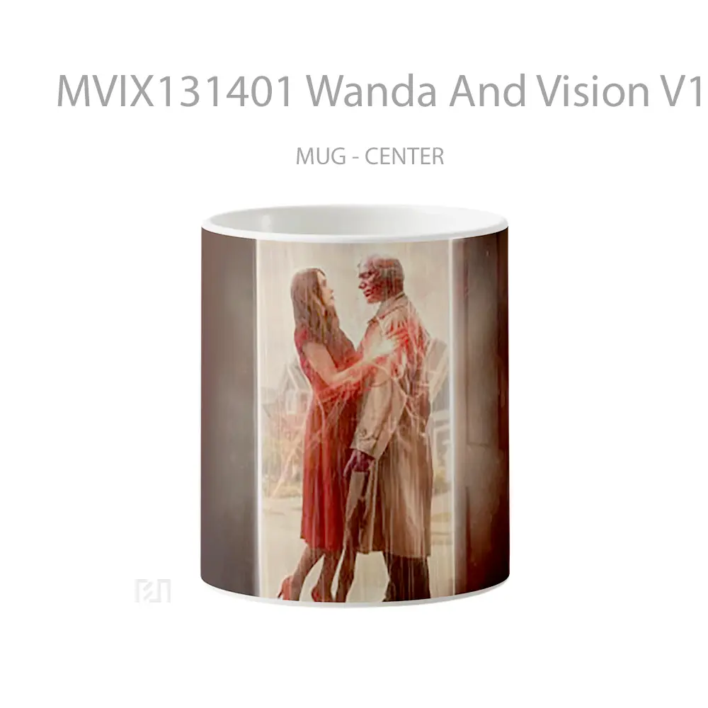 Mug Wanda And Vision V1 Gelas Superhero