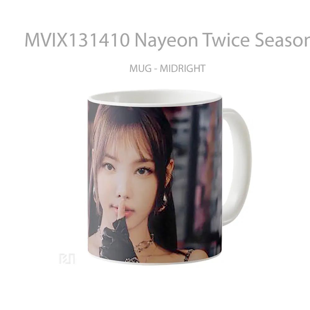 Mug Nayeon Twice Seasons Greetings 2023 Gelas Keramik Unik - All-side / Desain