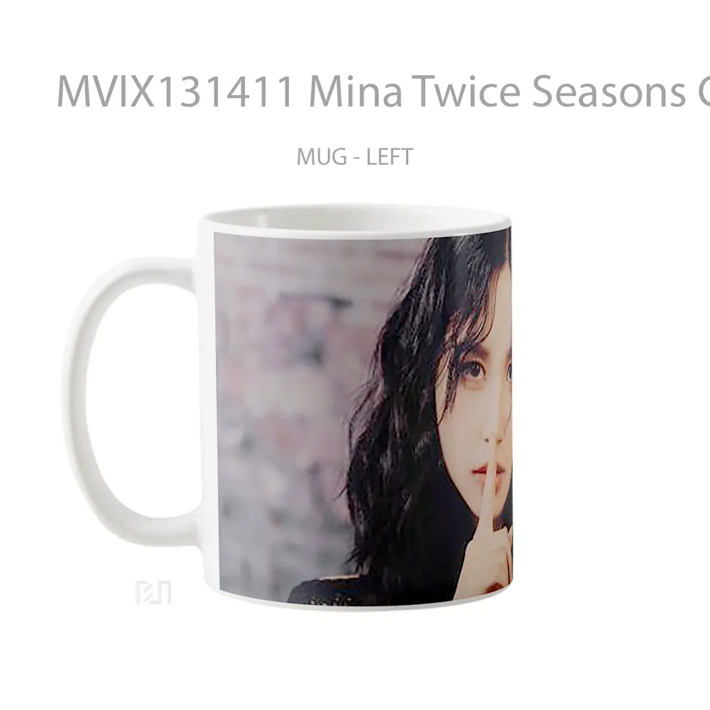 Mug Mina Twice Seasons Greetings 2023 Gelas Keramik Unik - All-side / Desain