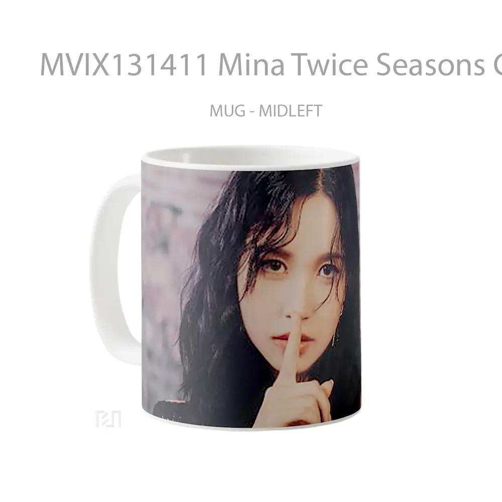 Mug Mina Twice Seasons Greetings 2023 Gelas Keramik Unik - All-side / Desain
