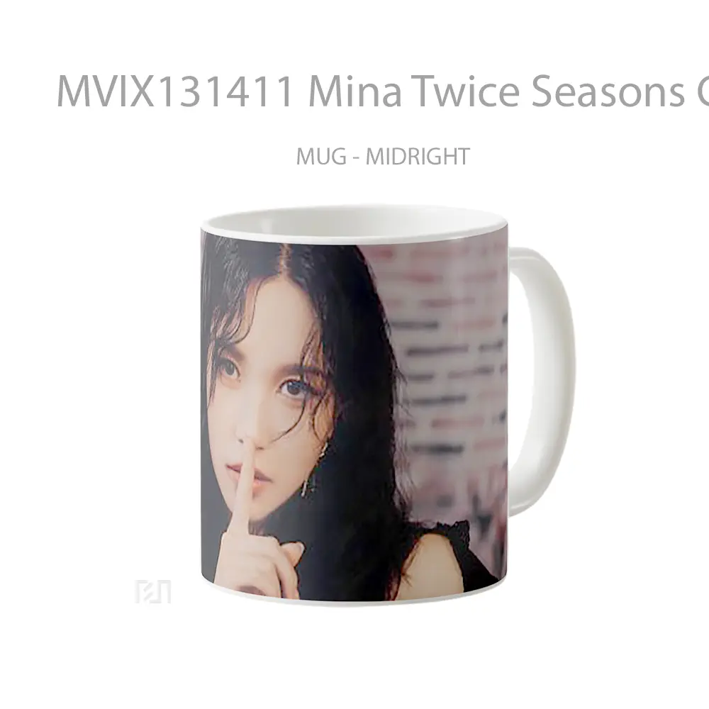 Mug Mina Twice Seasons Greetings 2023 Gelas Keramik Unik - All-side / Desain