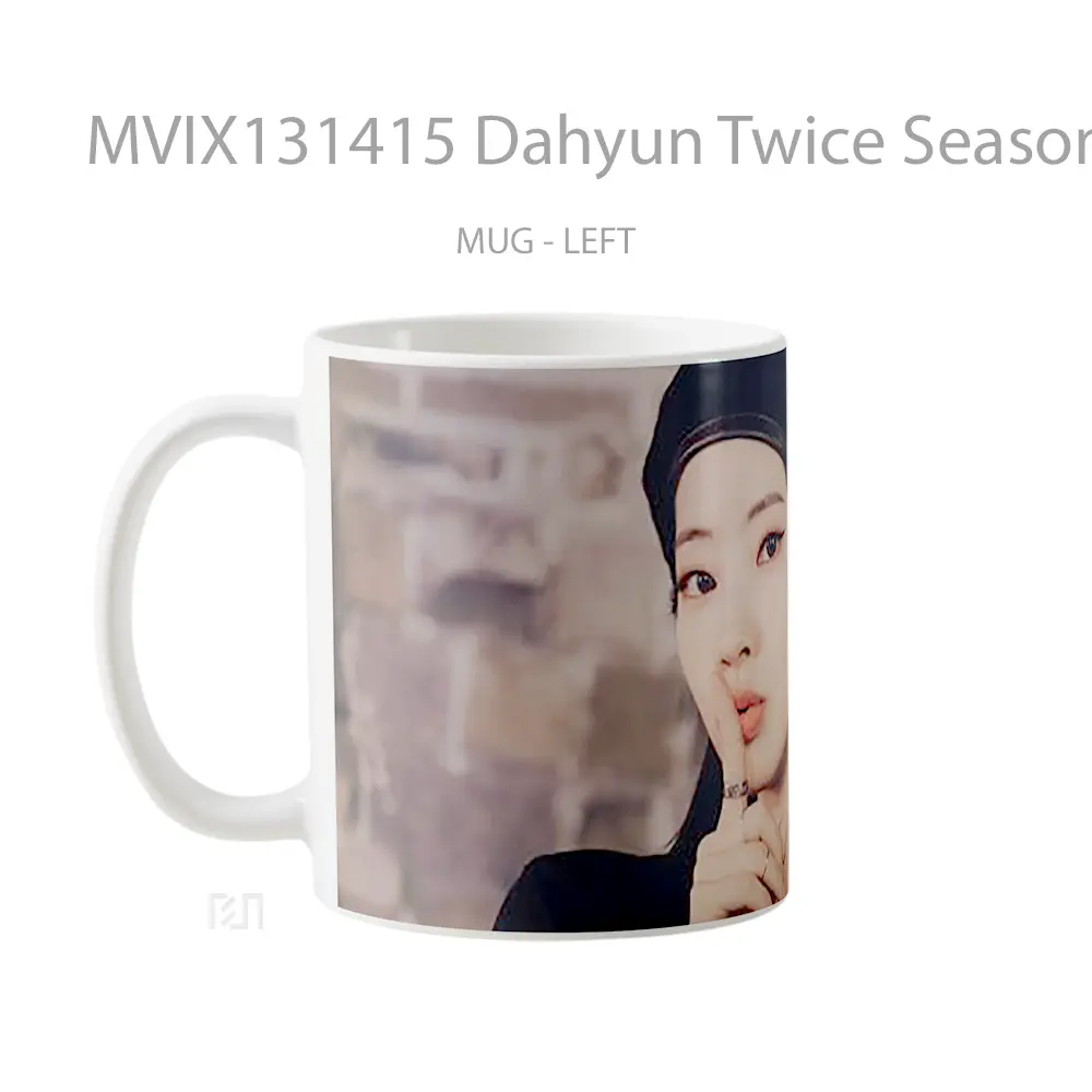 Mug Dahyun Twice Seasons Greetings 2023 Gelas Keramik Unik - All-side / Desain