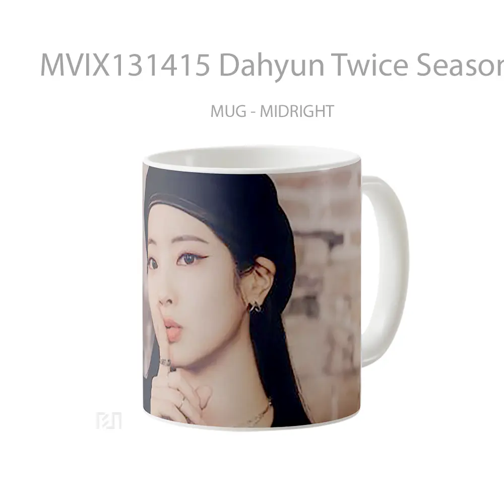 Mug Dahyun Twice Seasons Greetings 2023 Gelas Keramik Unik - All-side / Desain